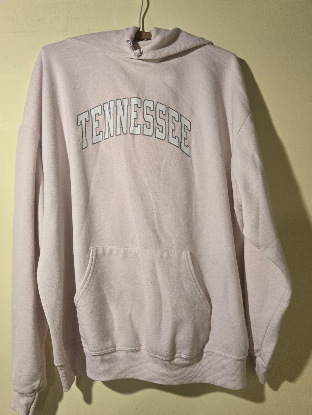 Women's Jerzees Light Pink Tennessee Pullover Hoodie
